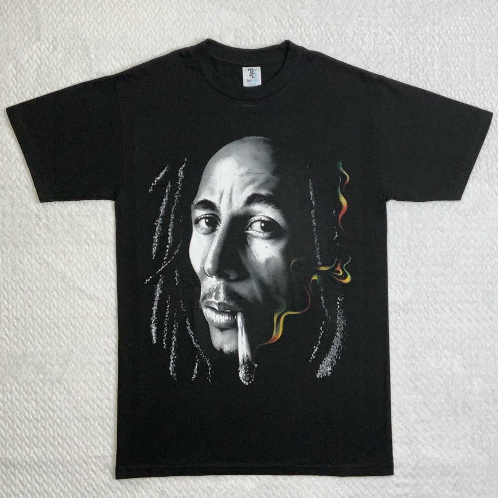 Teestyled Bob Marley Rasta smoke shirt